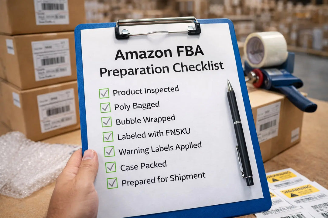 Essential FBA Prep Checklist for New Sellers